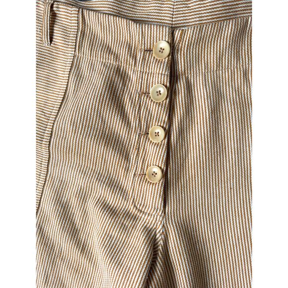 Seek Collective Terrain Pants in Bee Pollen Yellow Stripes Size 3XL - Picture 3 of 9